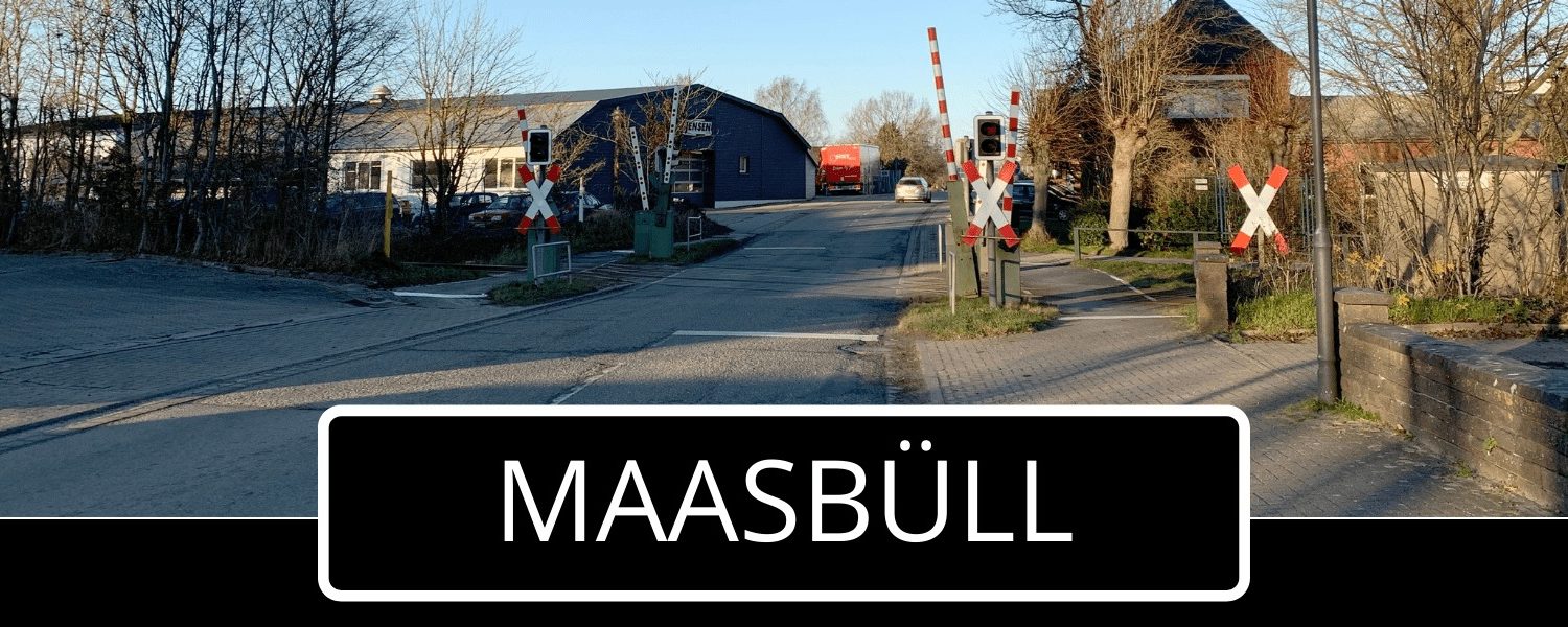 Bahnübergang Maasbüll